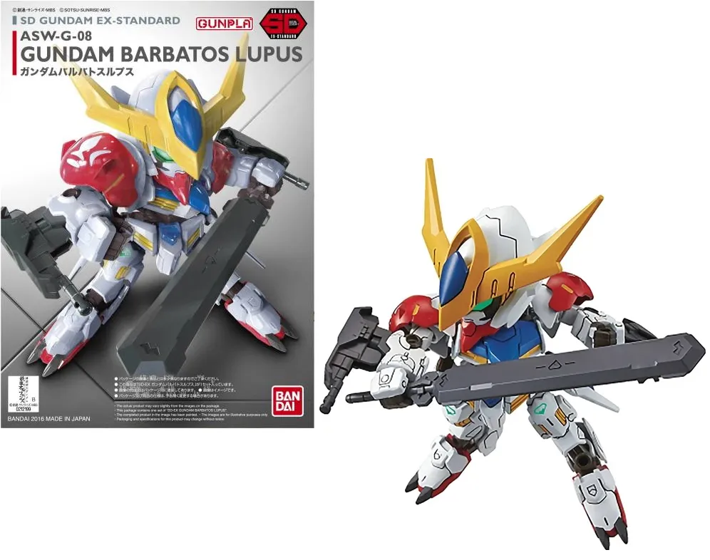 GUNDAM - SD Gundam Ex-Standard 014 Gundam Barbatos - Model Kit 8cm
